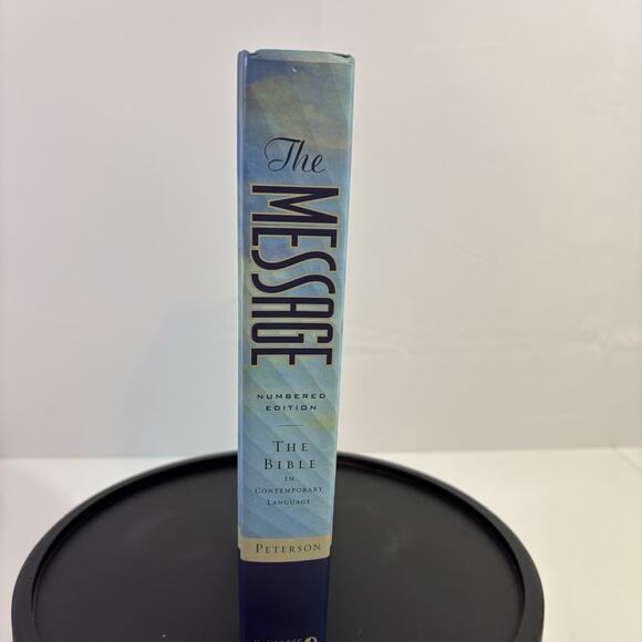 The Message: Bible in Contemporary Language 2005 Fully Index Tabbed Bin5 - Picture 7 of 8